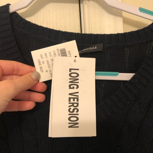 BRANDY MELVILLE navy sweater - Picture 4 of 8